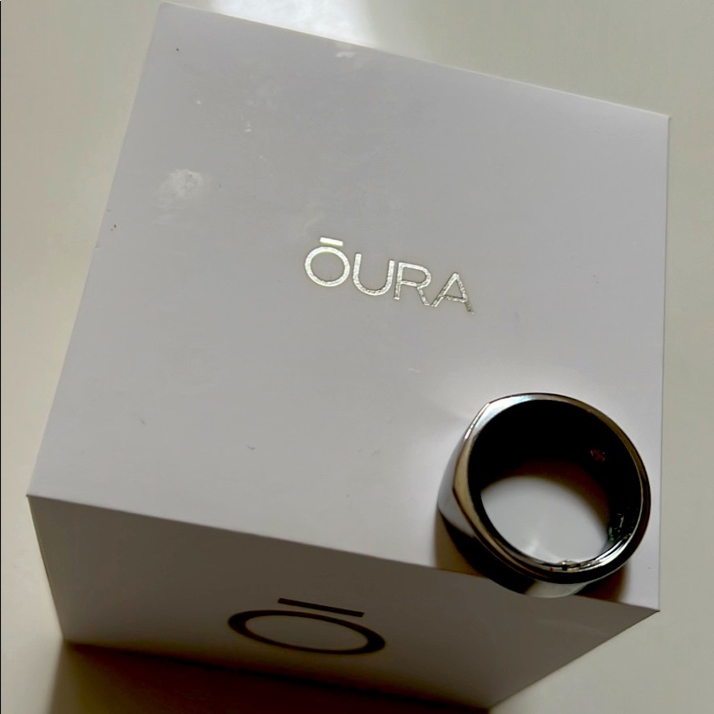 Oura Ring Gen 2 - Silver size 9